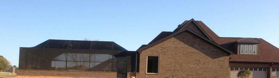 screen pool enclosure, pool cage, pool screen